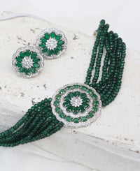 Sahara Green Choker