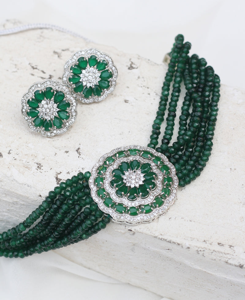 Sahara Green Choker