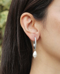 Classic Pearl Hoop