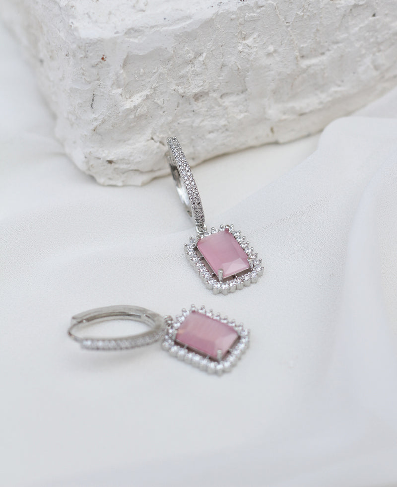 Rose Pink Diamond Drops