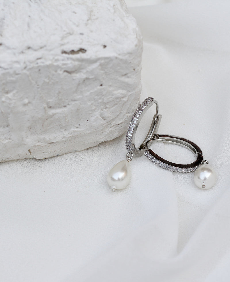Classic Pearl Hoop