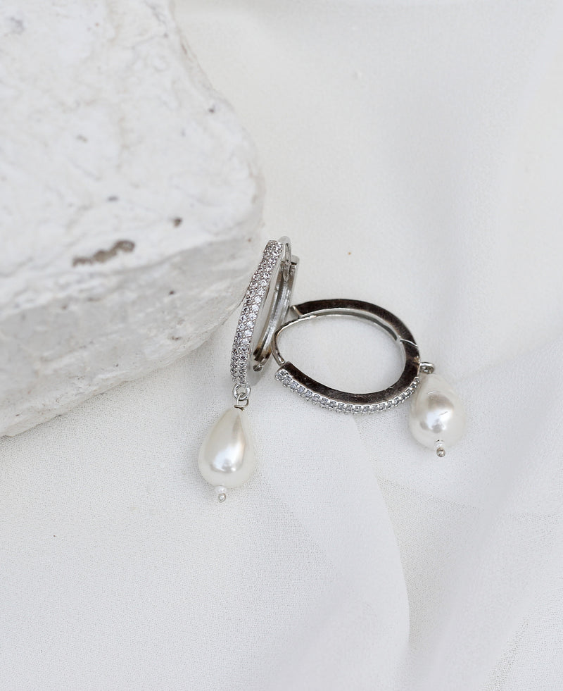 Classic Pearl Hoop