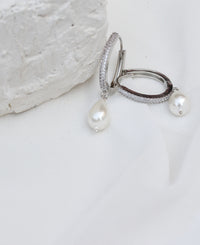 Classic Pearl Hoop