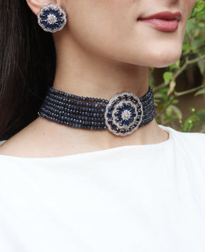 Sahara Blue Choker